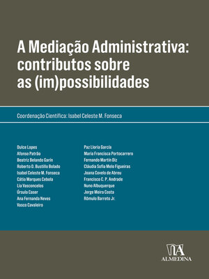 cover image of A Mediação Administrativa